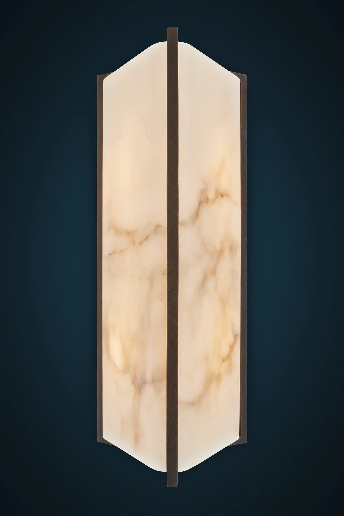 Kheop Alabaster Wall Sconce by Bling Lighting Studio