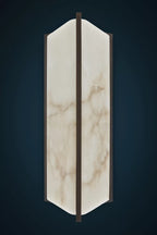 Kheop Alabaster Wall Sconce by Bling Lighting Studio