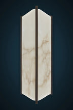 Kheop Alabaster Wall Sconce by Bling Lighting Studio