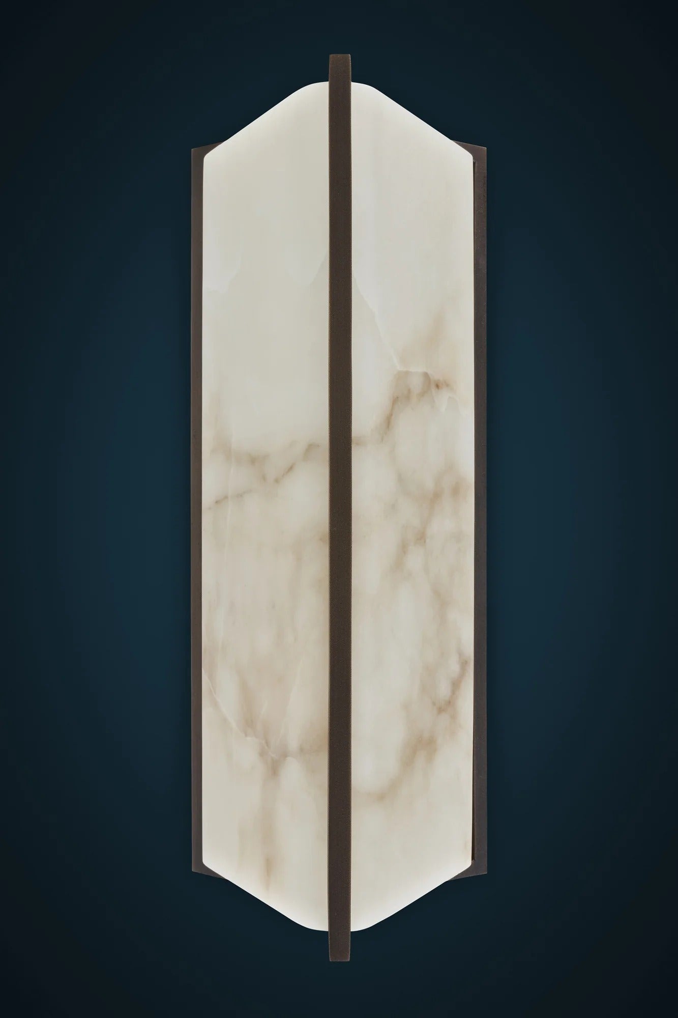 Kheop Alabaster Wall Sconce by Bling Lighting Studio