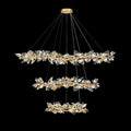 Foret 35 Light 71 inch Silver Pendant Ceiling Light