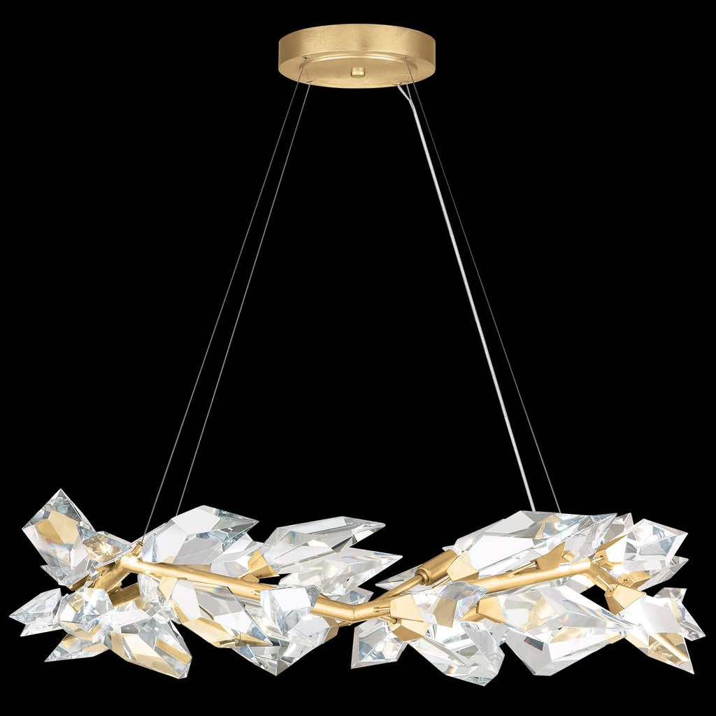 Foret 8 Light 34 inch Silver Pendant Ceiling Light