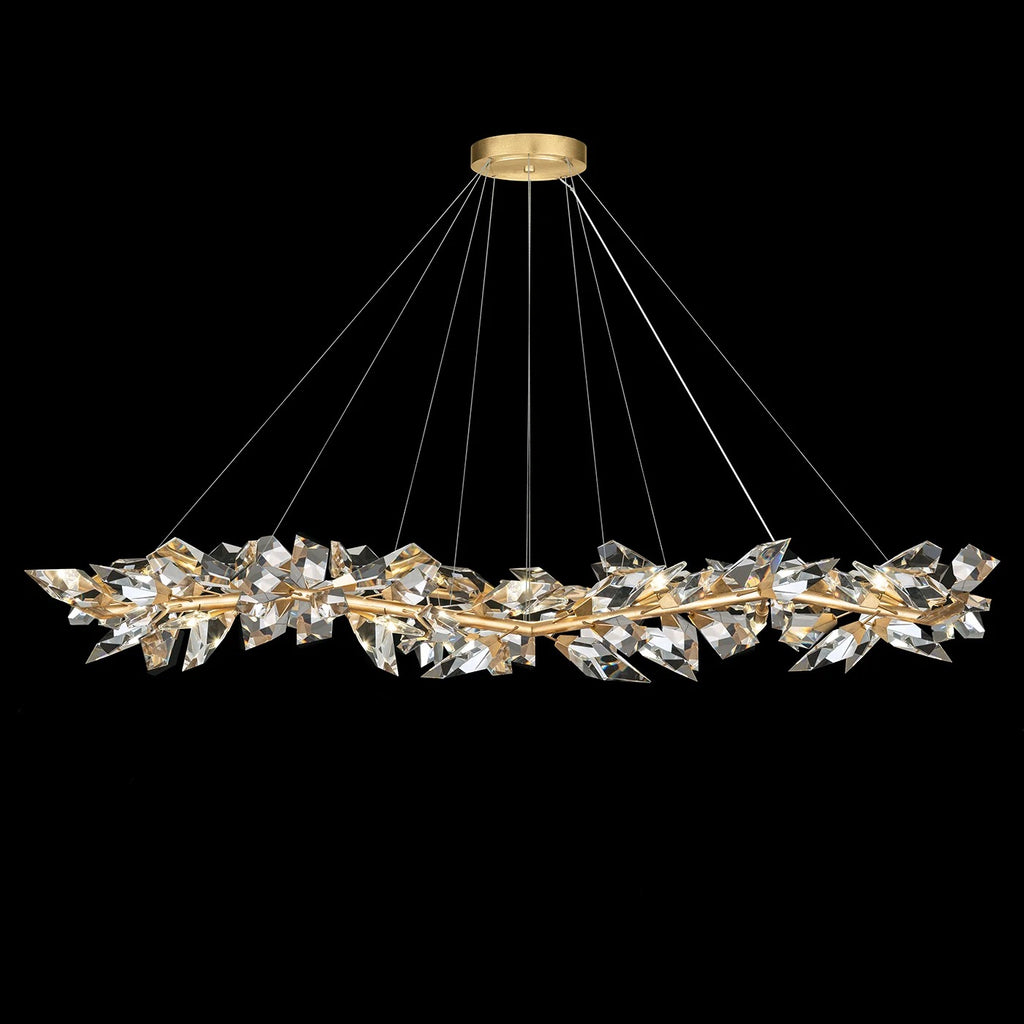 Foret 15 Light 71 inch Silver Pendant Ceiling Light