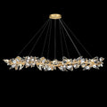 Foret 15 Light 71 inch Silver Pendant Ceiling Light