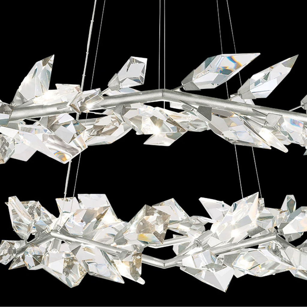 Foret 20 Light 55 inch Gold Pendant Ceiling Light