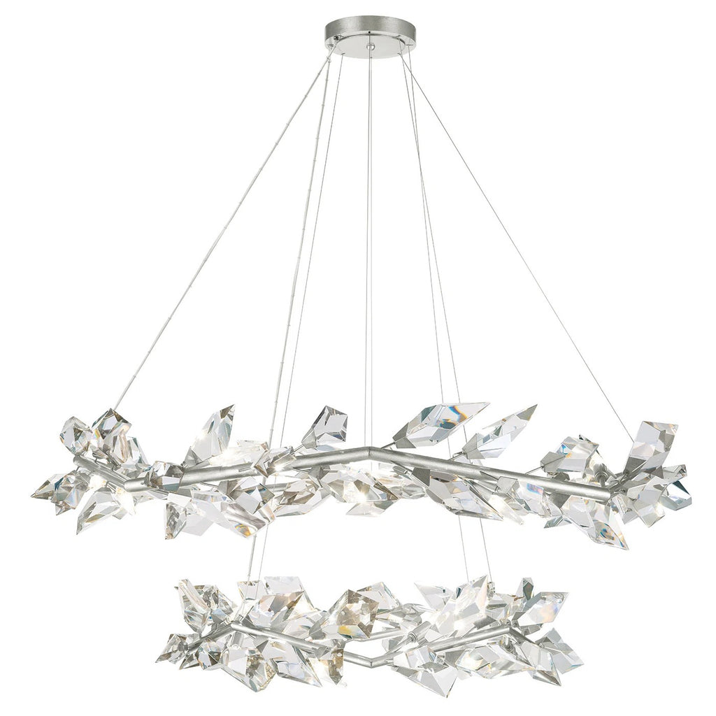 Foret 20 Light 55 inch Gold Pendant Ceiling Light