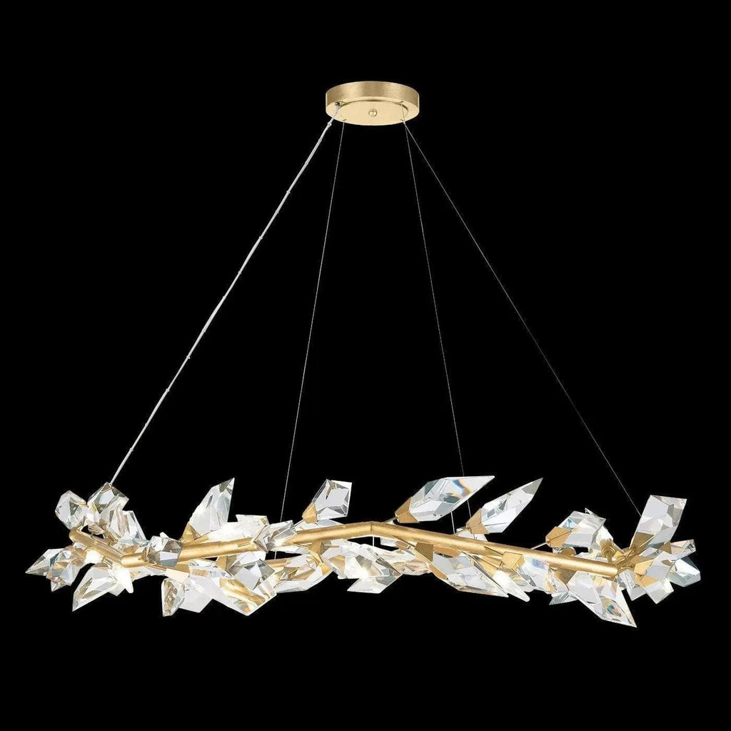 Foret 12 Light 55 inch Silver Pendant Ceiling Light