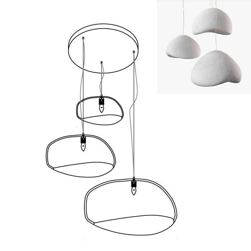 Zenra Wabi-Sabi Organic Chandelier