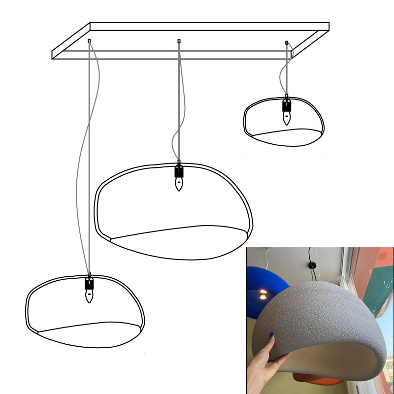 Zenra Wabi-Sabi Organic Chandelier