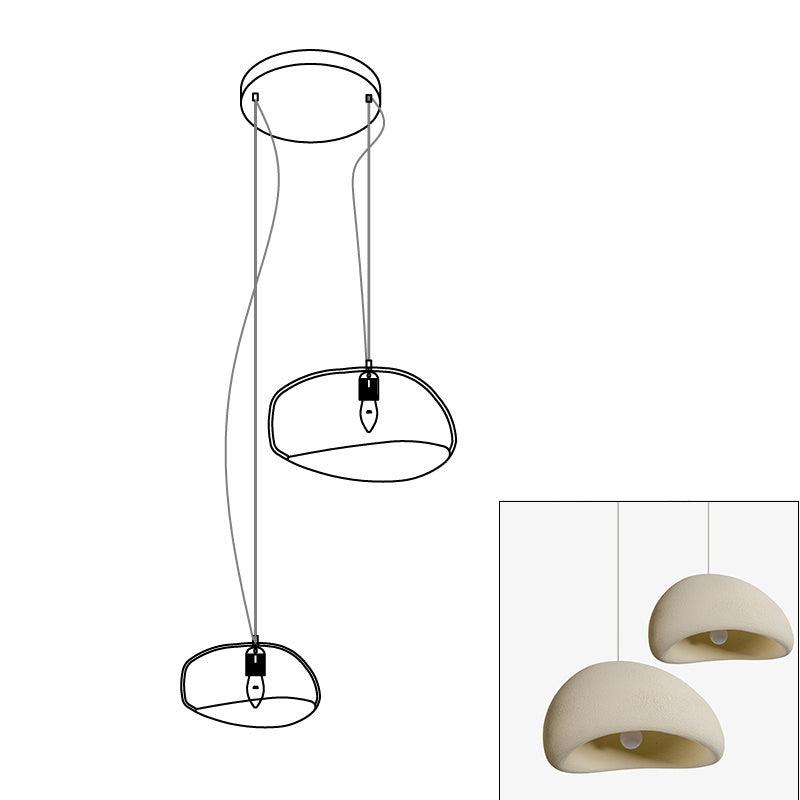 Zenra Wabi-Sabi Organic Chandelier