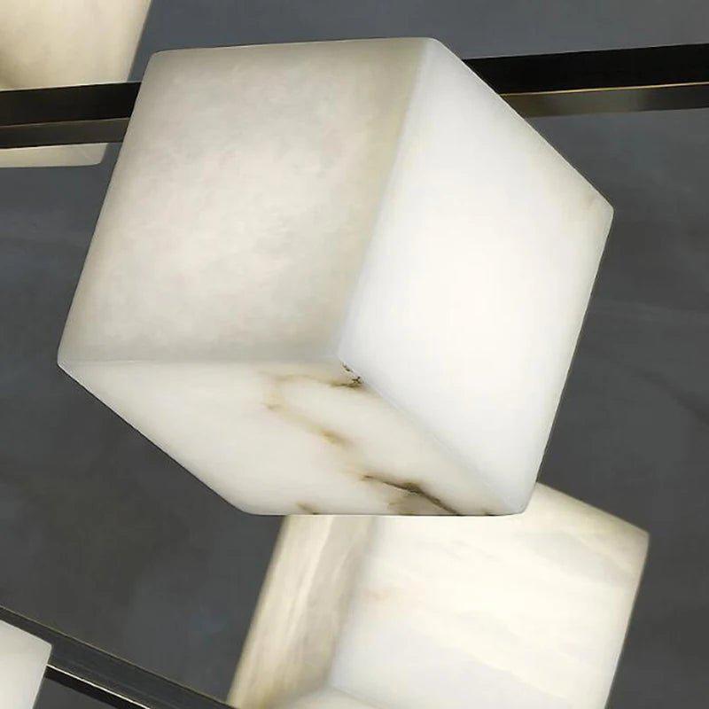 Lifang Alabaster Chandelier by Bling Lighting Studio