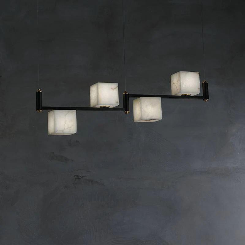 Lifang Alabaster Chandelier by Bling Lighting Studio