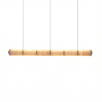 Linear Alabaster LED Chandelier