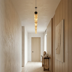 Linear Alabaster LED Chandelier