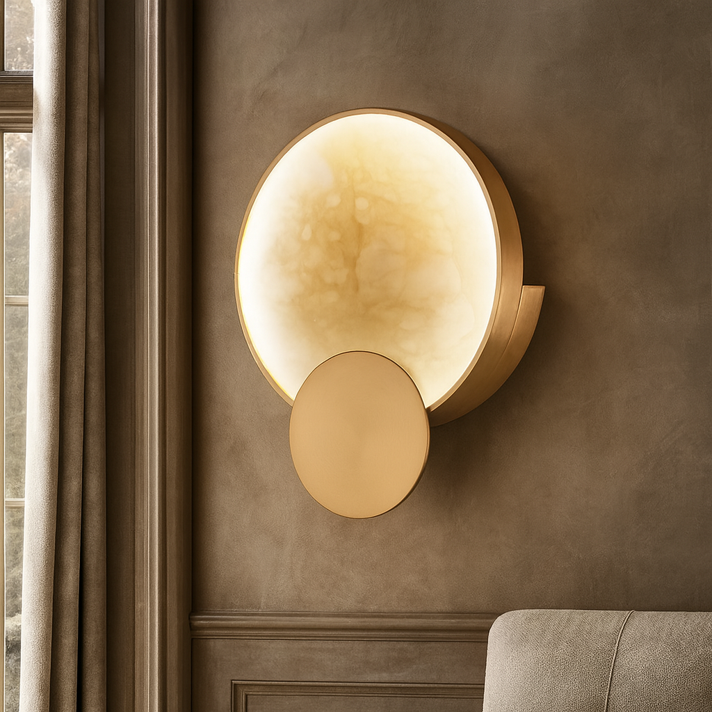 Barley Alabaster Wall Sconce