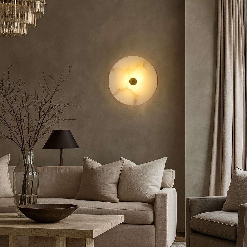 Hastings Alabaster Wall Sconce