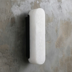 Luxury Alabaster Vertical Wall Lamp