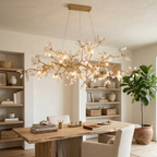 Luxury Glass Bloom Branch Chandelier