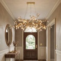 Luxury Glass Bloom Branch Chandelier