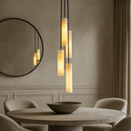 Linea Alabaster Pendant Light by Bling Lighting Studio