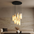 Morris Marble Pendant Chandelier by Bling Lighting Studio