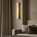 Linden Alabaster Wall Sconce by Bling Lighting Studio
