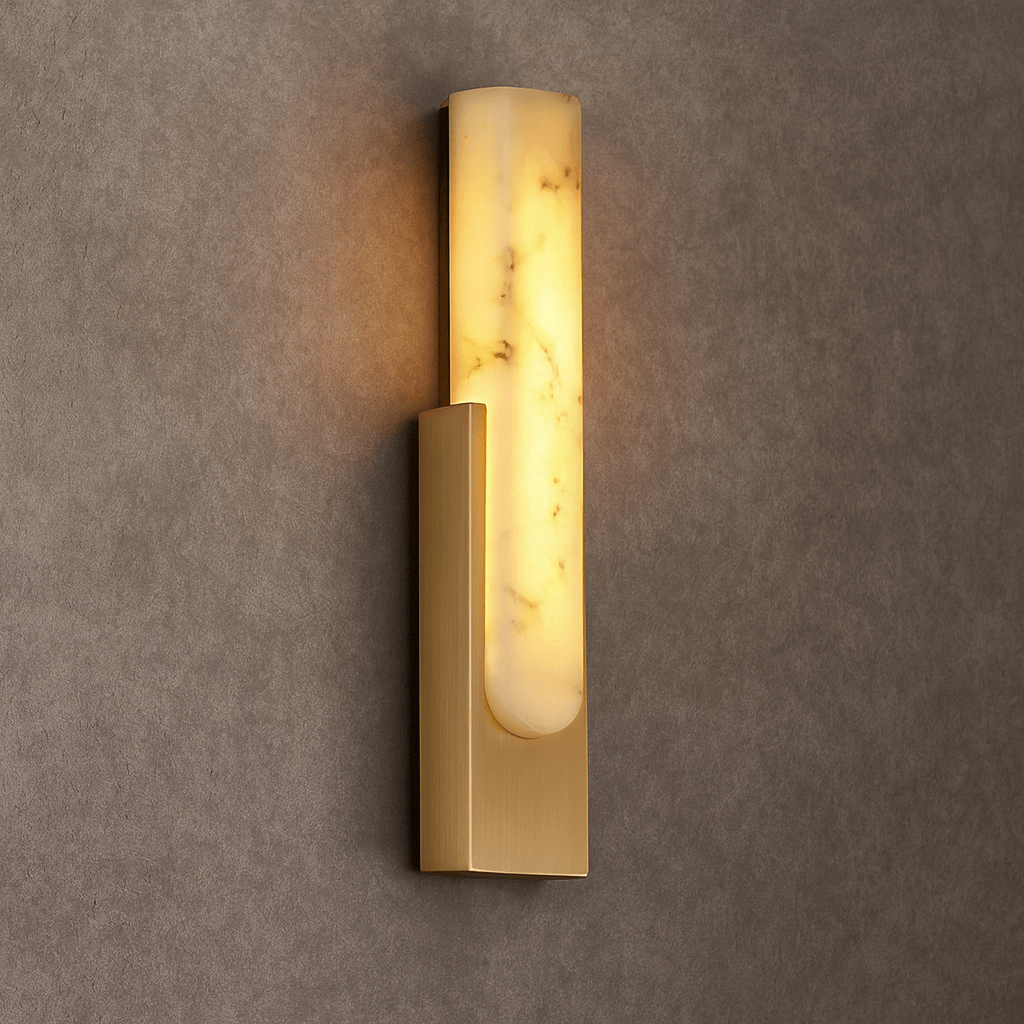 Wexford Alabaster Wall Sconce