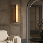 Linden Alabaster Wall Sconce detail view