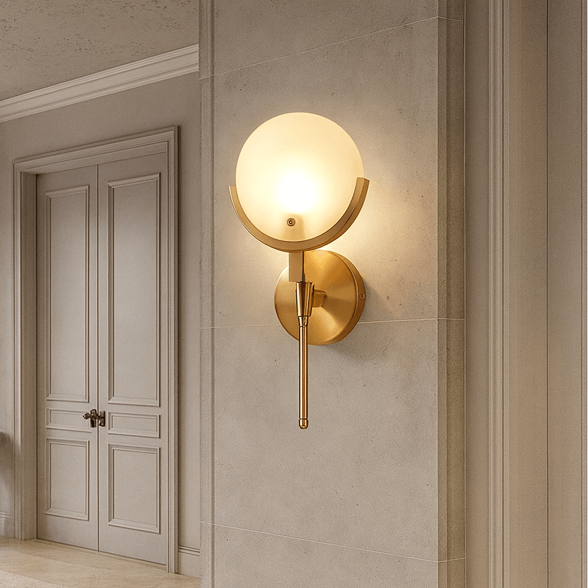 Vellaro Alabaster Wall Sconce