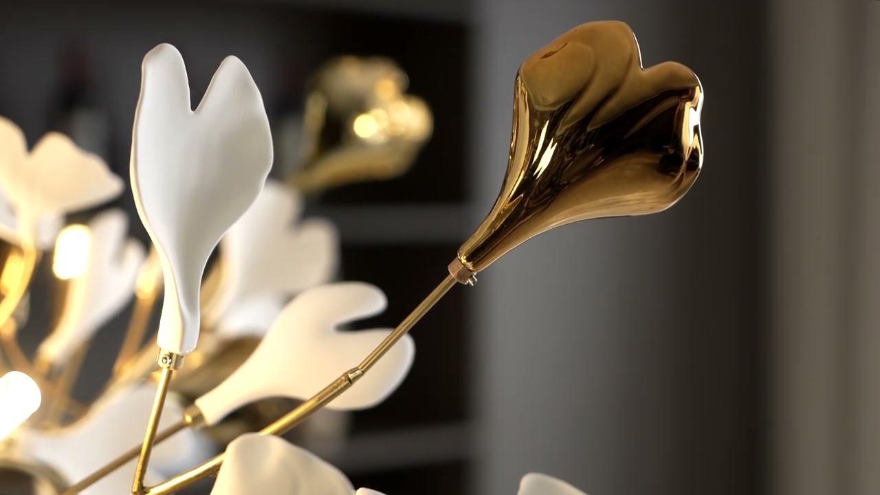 Gingko Combination Chandelier