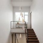 Modern Handmade Porcelain Petal Pendant Light