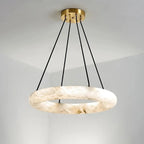 Trenton Alabaster Chandelier 20" additional product view