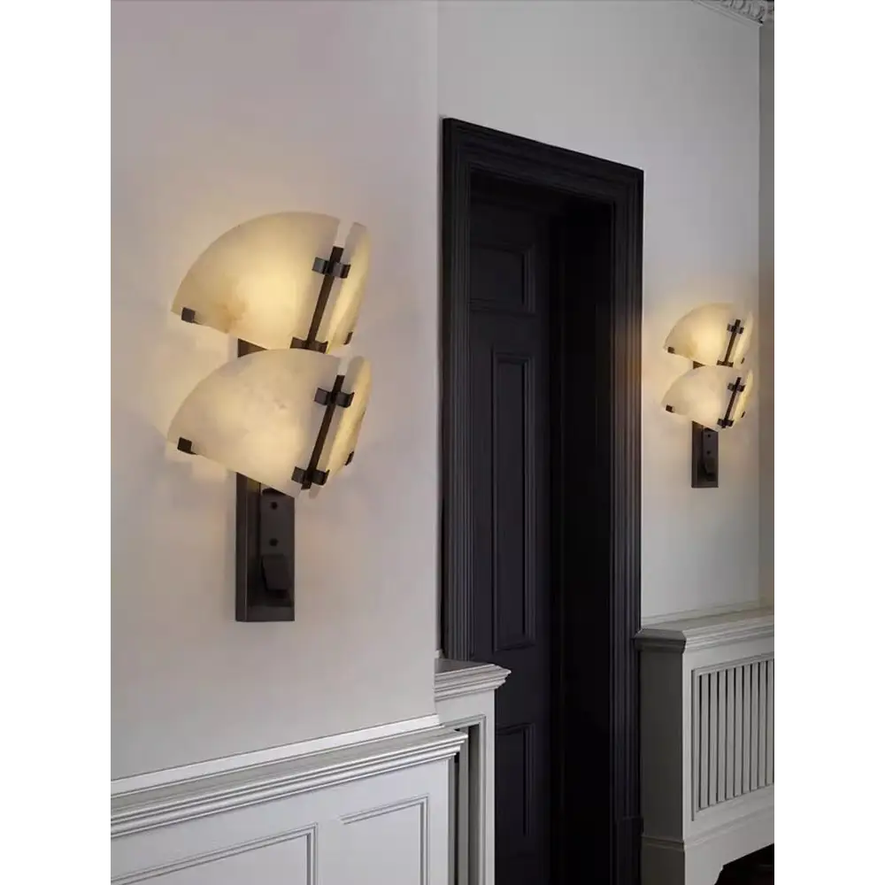 Alabaster Wall Sconce