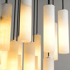 Morris Marble Pendant Chandelier material and finish detail