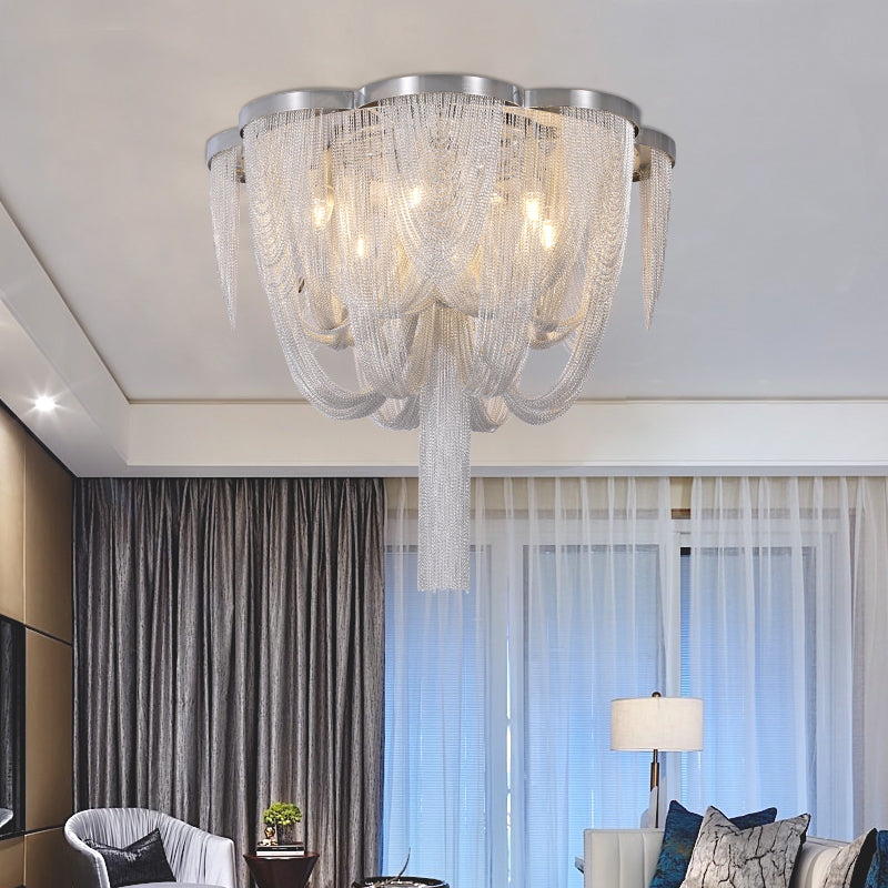 Tassel Long-Tail chandelier by Bling Lighting Studio