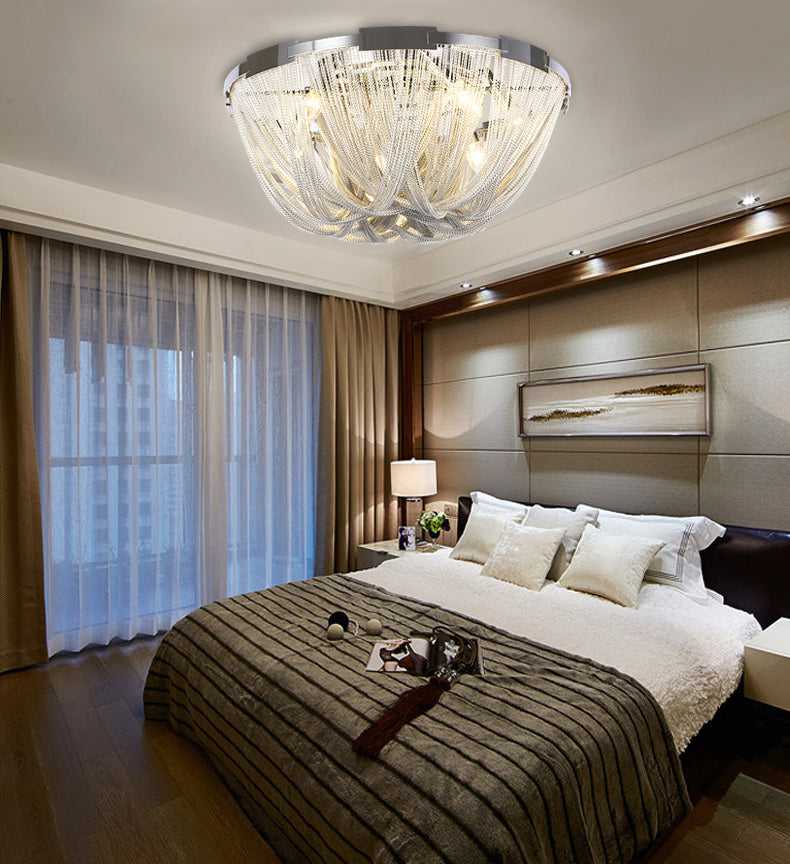 Tassel Modern Chandelier detail view