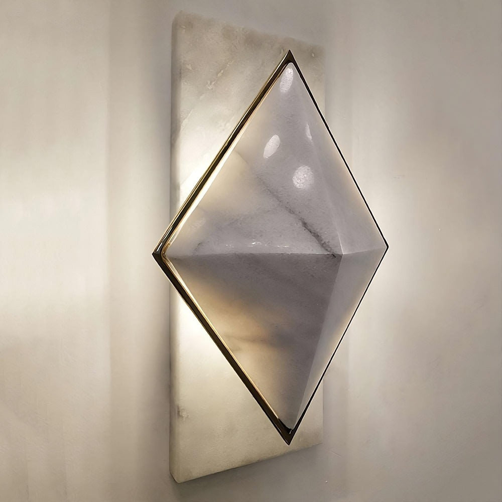 Newfort Alabaster Wall Sconce