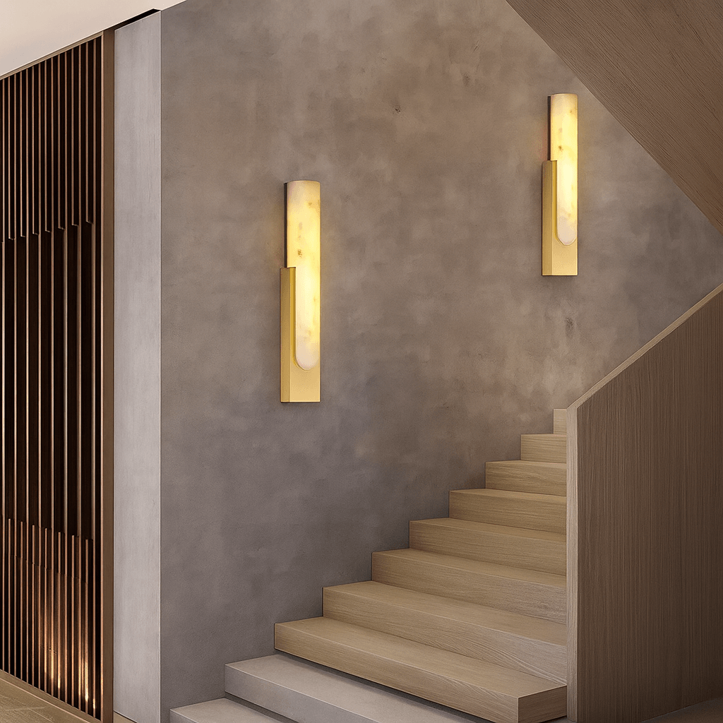 Wexford Alabaster Wall Sconce