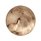 Vintage Round Alabaster Flush Mount Ceiling Light product image