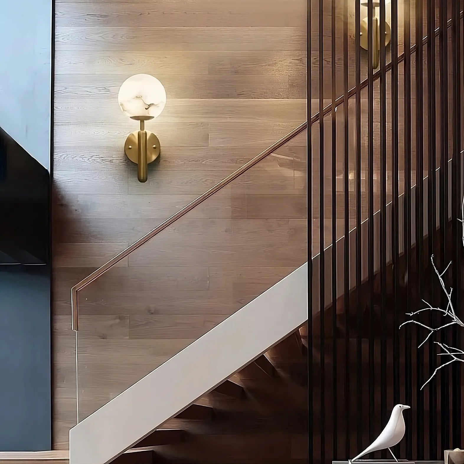 Orla Alabaster  Wall Sconce