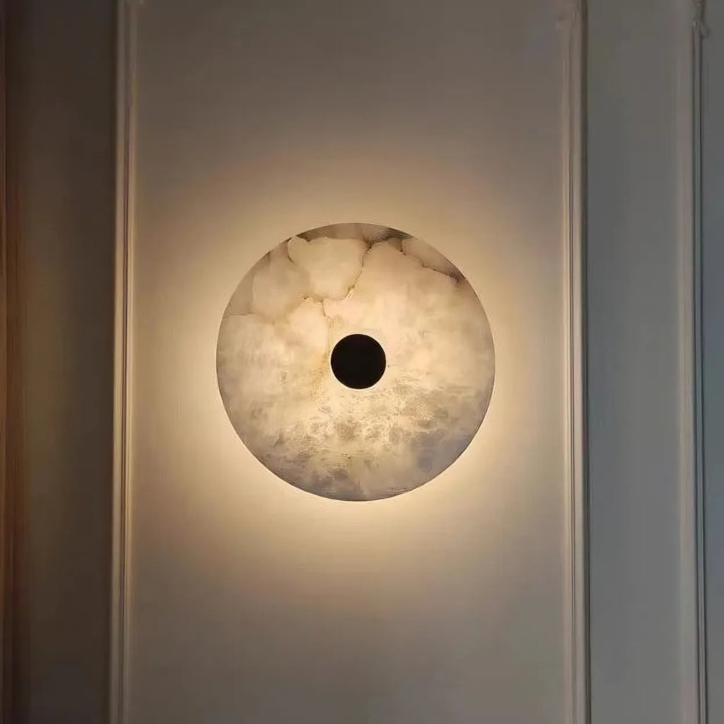 Witney Alabaster & Copper Wall Sconce