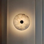 Witney Alabaster & Copper Wall Sconce detail view