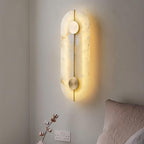 Haddon Alabaster Sconce detail view