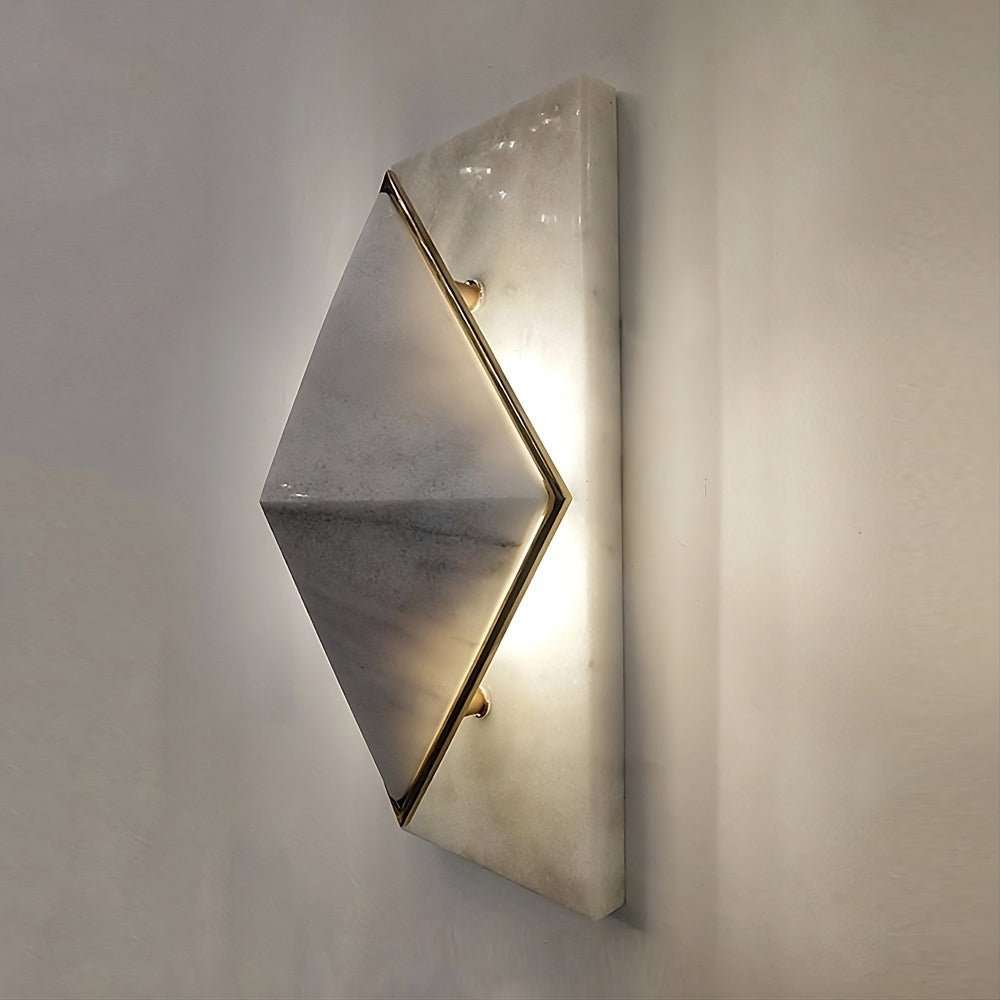 Newfort Alabaster Wall Sconce