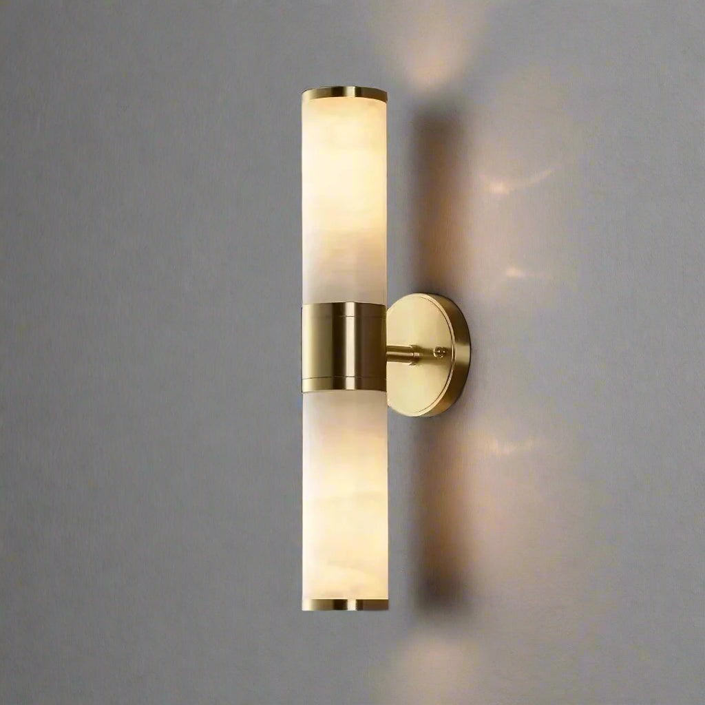 Aurelia Natural Alabaster Wall Sconce