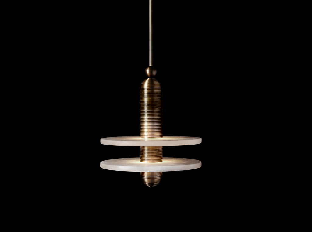 PATUS MEDIAN 1 PENDANT / MEDIUM Ø16" by Bling Lighting Studio