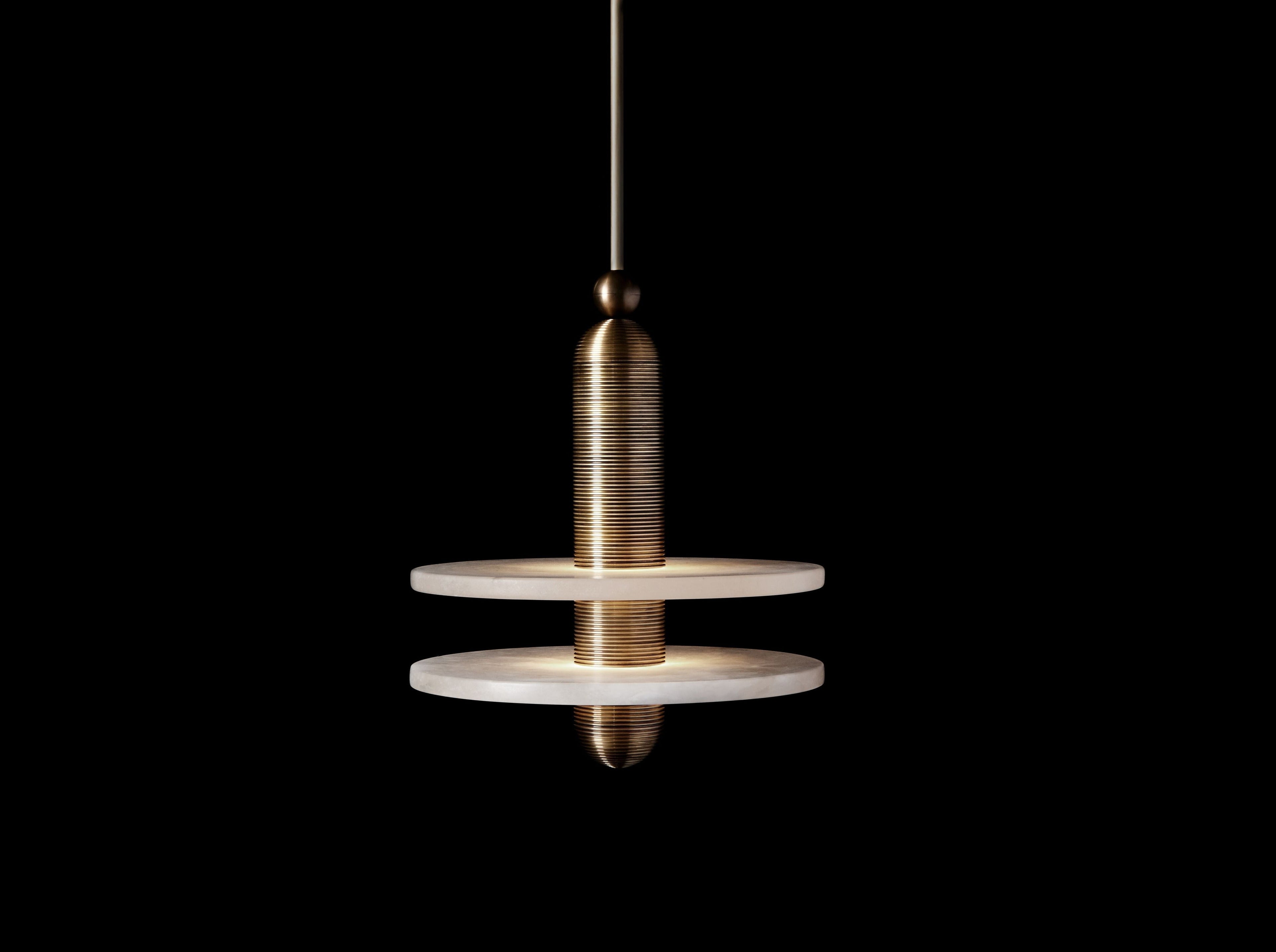 PATUS MEDIAN 1 PENDANT / MEDIUM Ø16" by Bling Lighting Studio
